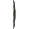 Ekena Millwork Deria Ceiling Medallion (Fits Canopies up to 6"), Hand-Painted Stone Hearth, 20 1/4"OD x 1 1/2"P CM20DRSHF - alternate 3
